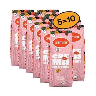 Кофейный набор 5=10 "Gemini Crema в зернах" 10 кг