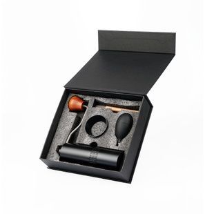 Manual coffee grinder with a set of accessories Black