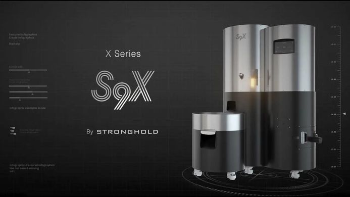 Stronghold S9 X Ростер для обжарки кофе 8 кг