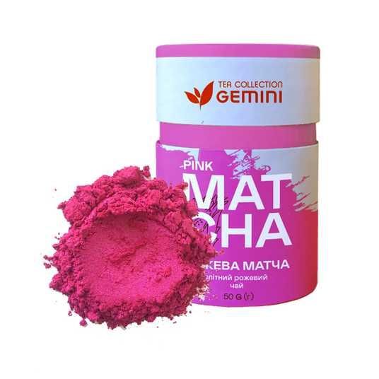 Чай пудровий 50г Pink Matcha Рожева матча - Фірмовий інтернет