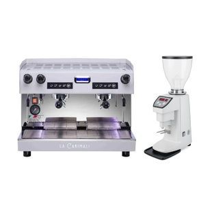 Кофемашина Carimali Nimble White + Кофемолка Carimali XT2 White