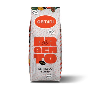 Кава в зернах Gemini Argento Espresso 1 кг