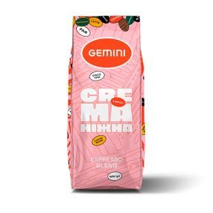 Gemini Crema coffee is gentle in grains 1 kg