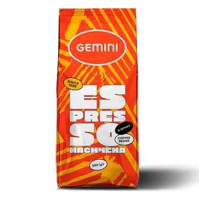 Кава Gemini Espresso в зернах 250 г