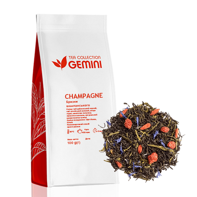 Loose leaf tea 100g Splashes of Champagne