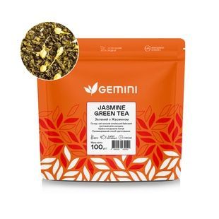 Herbata liściasta 100 g Jasmine Green Tea Zielona herbata z jaśminem