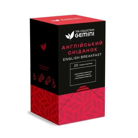 Чай Gemini Английский Завтрак 25 шт. - Фирменный интернет-магазин