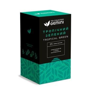 Herbata Gemini Tropikalna Zielona 25 szt.