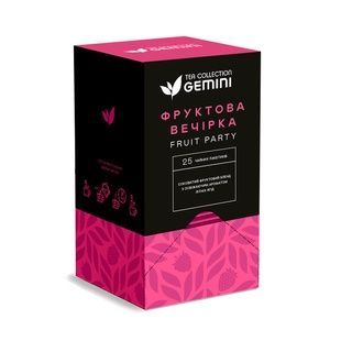 Чай Gemini Фруктовая Вечеринка 25 шт.