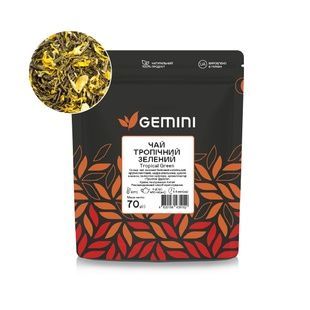Herbata liściasta Gemini Tropikalna zieleń 70 g