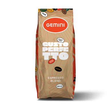 Kawa Gemini Gusto Perfetto w ziarnach 1kg