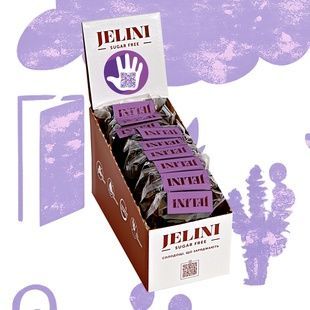 Благоднійний мармелад Jelini Виноград 18 шт