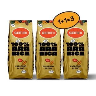 Coffee set 2=3 "Gemini 100% Arabica coffee beans" 3 kg