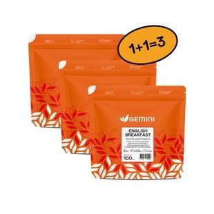 Tea set 2=3 "Loose leaf tea English Breakfast" 300 g