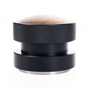 Темпер-динамометричний Push 58мм рифлений Black/Wood