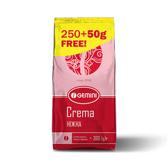 Кава Gemini Crema в зернах 300 г